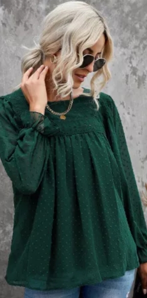 ❤️New Swiss dot lace top - Picture 6 of 8